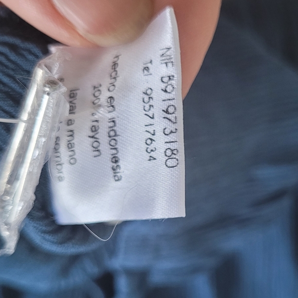 Petrol blue jumpsuit size M - Picture 6 of 6